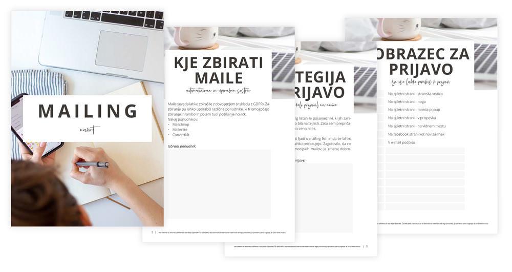 Kako se lotiti mailing liste