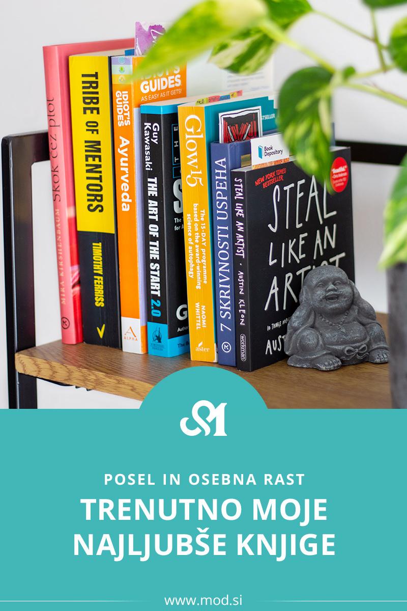 Trenutno moje najljubše knjige: posel in osebna rast