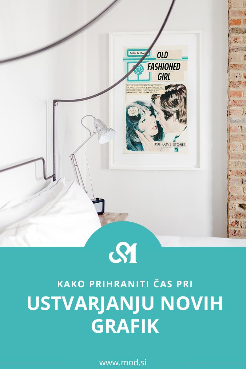 Kako prihraniti čas pri ustvarjanju novih grafik