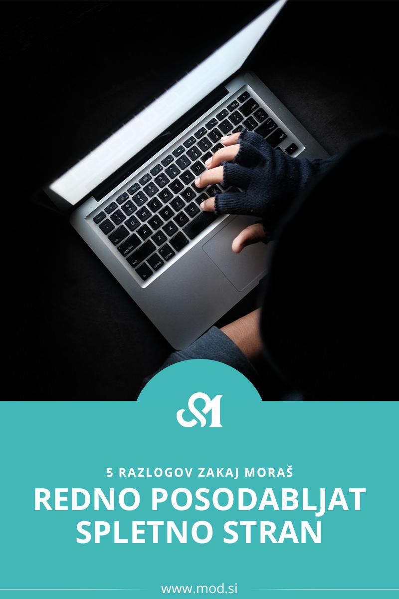 5 Razlogov zakaj moraš redno posodabljat spletno stran