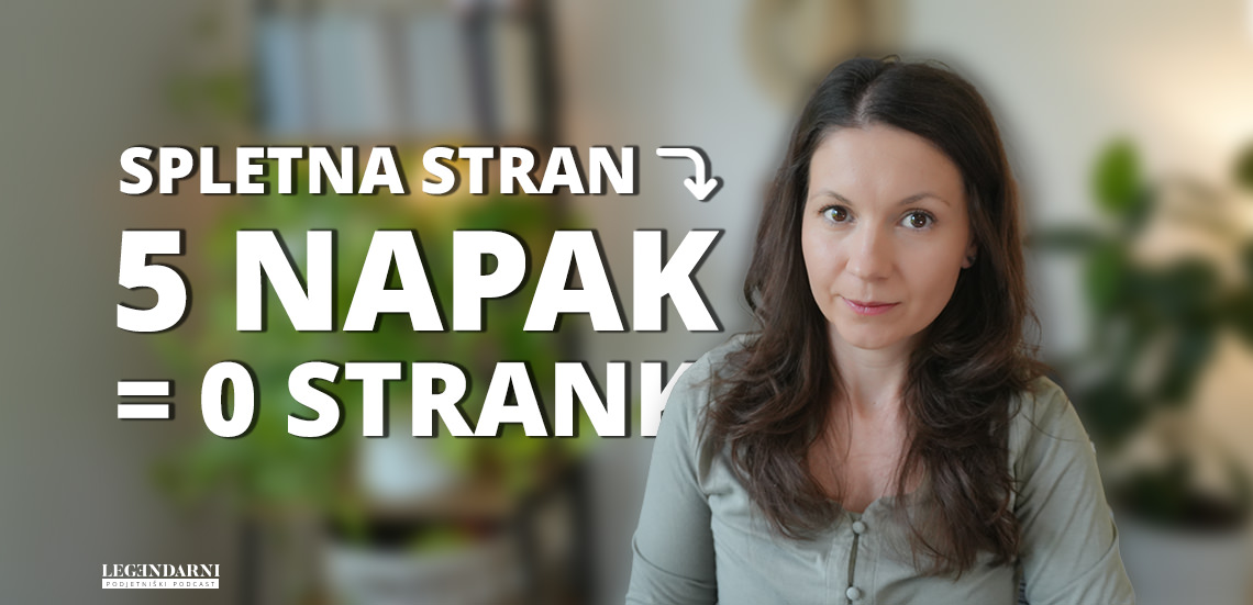 Kaj potrebuješ za spletno stran, ki prodaja (5 pogostih napak)